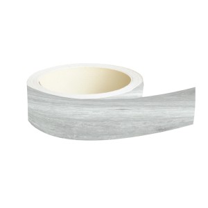 Rotolo di nastro sigillante per cucina t.b.t., motivo grigio e bianco.