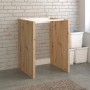 t.b.t. Mobile bagno in legno per lavabo.