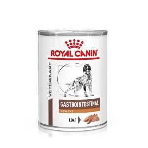 Royal Canin Gastrointestinal Low Fat cibo umido per cani, alimento dietetico per cani con problemi digestivi.