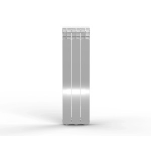 Radiatore Global in alluminio interasse 800 3 elementi bianco