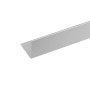 Profilo angolare retto Arcansas, alluminio, 20x20x2000 mm, argento.