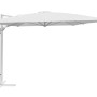 Ombrellone da giardino palo decentrato fusto bianco 3x4 m Bianco_4