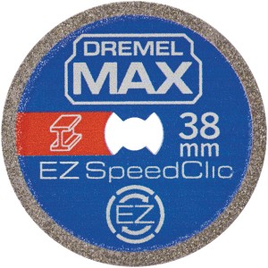 Disco da taglio per metalli Dremel SC456DM Premium Max EZ SpeedClic, diametro 38mm.