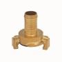 Raccordo rapido in ottone per tubo da 13 mm (1/2").