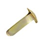 Rivetto metallico color oro per progetti fai-da-te e artigianato.