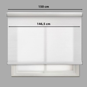 Tenda a rullo Vetas filtrante 150x250 cm bianco