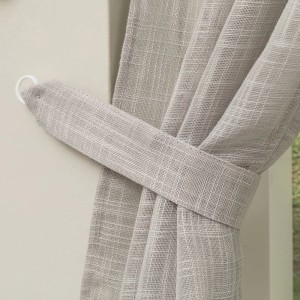 Tende decorative in tessuto grigio t.b.t.
