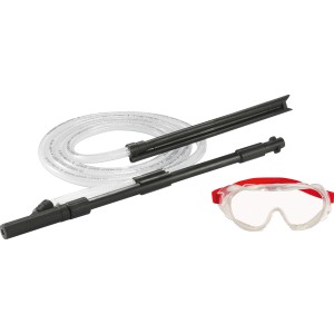 Kit sabbiatura/acqua Kärcher con tubo e occhiali per rimozione ruggine.