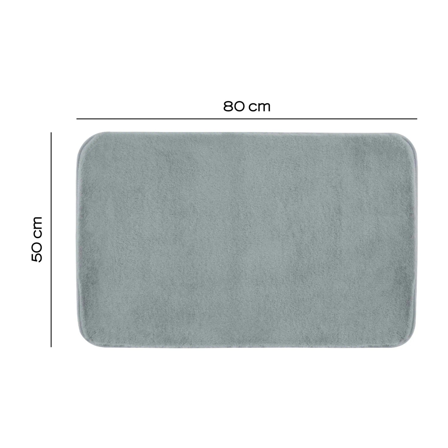 Tappeto Bagno 50x80 cm Camera Morbido Floreale Moderno Antiscivolo Lavabile 100% Made In Italy