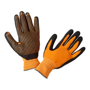 Guanti multiuso LUX taglia 10, guanti da lavoro con rivestimento in nitrile per lavori di montaggio.