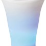 Lampada da scrivania t.b.t. con cambio colore, aspetto in plastica bianca.