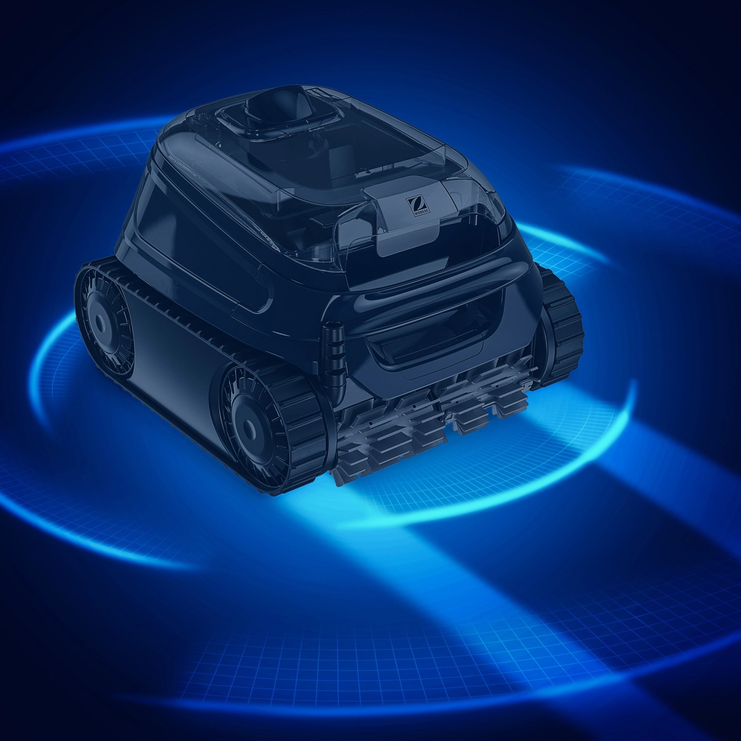 Robot per piscina Zodiac CNX 2020 per pulire fondo, pareti e linea d'acqua.