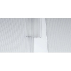 Pannelli in plastica / policarbonato alveolare t.b.t. trasparenti per coperture.