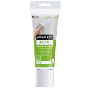 Tubo di stucco speciale Fiberlite di Beissier Aquaplast, bianco.