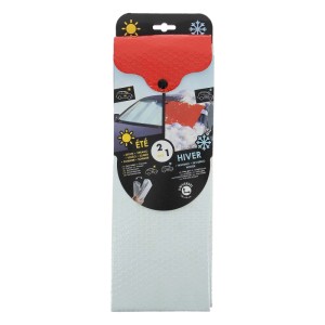 t.b.t. per interni auto: Copertura reversibile per parabrezza per estate e inverno.