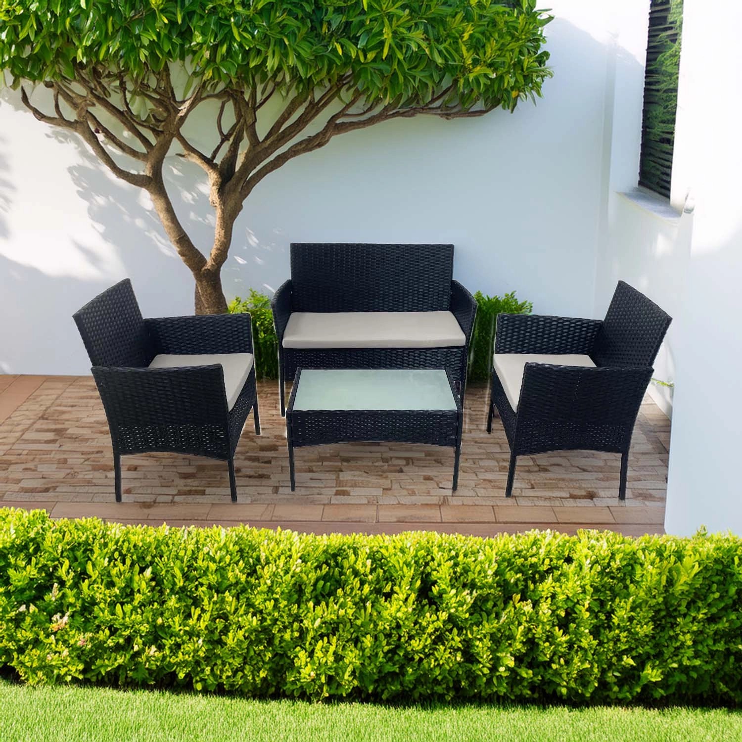 Rattan Sintetico Divanetti Da Esterno In Rattan Divani Offerte