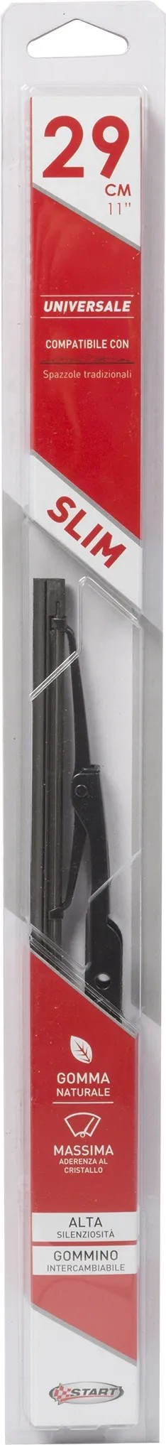 Spazzola tergicristallo singola 48 cm - 19 per auto