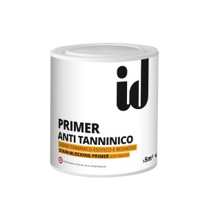 Barattolo di t.b.t. Primer anti-tannino per legno, adatto per circa 5m².