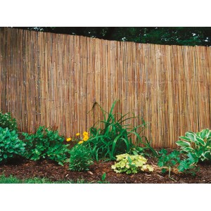 Stuoia di bambù come frangivista in giardino, categoria: Arelle, ombreggianti e frangivista.