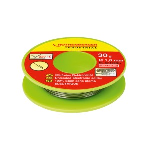 Saldatura elettronica senza piombo, 30g, su bobina per saldatura. Accessori per saldatura.
