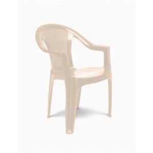 Sedia da giardino senza cuscino Tressi rattan colore juta