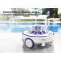 Robot pulitore per piscina Gre a batteria 4.000 mAh, grigio, per piscine fuori terra fino a 35 m².