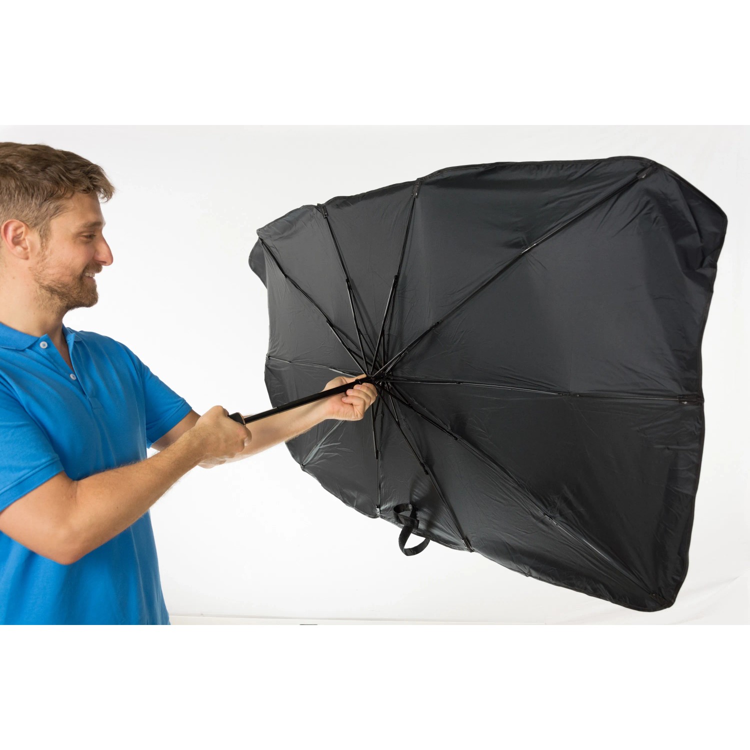 Playshoes Telo Parasole Per Passeggini - Protezione UV, 74x55 Cm, Facile Da Fissare - Foto 7