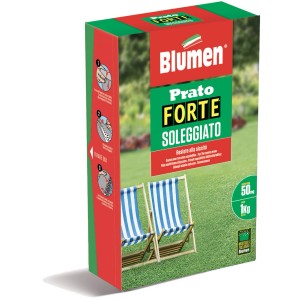 Confezione di semi per prato t.b.t.. Ideale per posizioni soleggiate. Confezione da 1kg.
