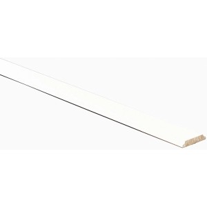 Profilo t.b.t. bianco per decorazioni murali.