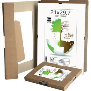 Cornici a clip in varie dimensioni. Cornici per foto e poster.