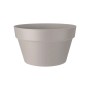 Vaso per piante t.b.t. grigio per interni ed esterni.