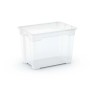 Contenitore/Box t.b.t. trasparente in plastica, ideale per lo stoccaggio.
