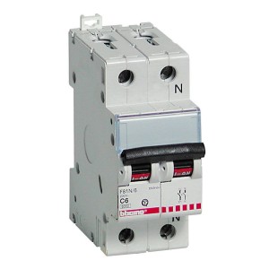 t.b.t. Interruttore magnetotermico, 2 poli, bianco.