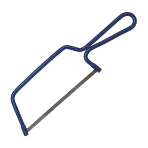 LUX Sega universale Comfort 145 mm, sega in metallo blu per legno, plastica e metallo.