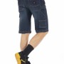 Pantaloncini da lavoro t.b.t. in denim con pratiche tasche per artigiani.