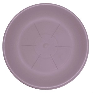 Sottovaso t.b.t. lilla per vasi da fiori.