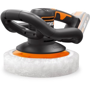 Worx Lucidatrice a batteria WX856.9 20 V: Levigatrice a batteria con accessorio per lucidare superfici.