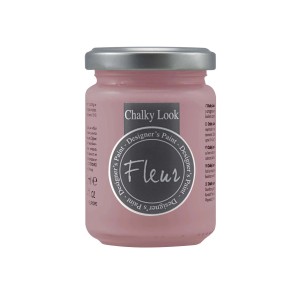 Pittura Fleur Chalky Look rosa per progetti fai-da-te.