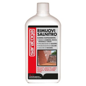 Flacone di rimuovi salnitro Saratoga per siliconi e sigillanti.