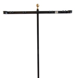 t.b.t. Accessorio barbecue, supporto con ganci.