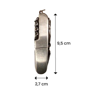 Coltello multiuso 11 funzioni acciaio inox