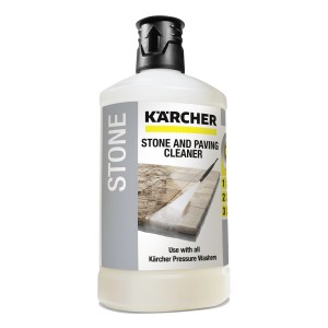 Kärcher 3-in-1 detergente per pietra e facciate, flacone da 1 litro per idropulitrici.