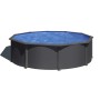 Piscina fuori terra tonda in acciaio antracite Gre Ø 460 H 120 cm_2