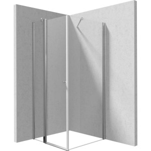 Cabina doccia quadrata Coliseo Idrostile Coliseo 900x2000 mm cromo