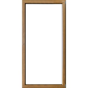 Finestra in PVC t.b.t. con telaio effetto legno