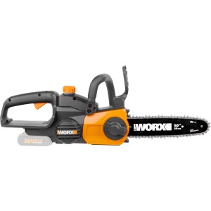 Motosega a batteria Worx WG322E.9 Solo, 20V, con barra da 25cm. Batteria non inclusa.