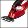 Cesoia per erba a batteria Einhell GC-CG 18/1 Li-Solo (rosso/nero) con lama per erba.