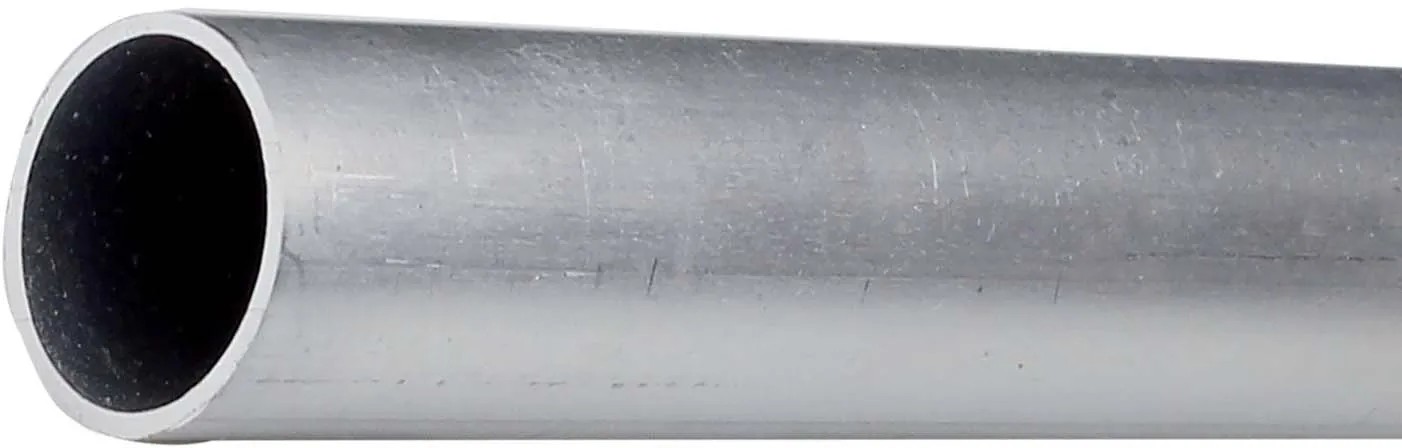 Profilo tubo rotondo alluminio 1 mm spessore 1 metro e 2 metri