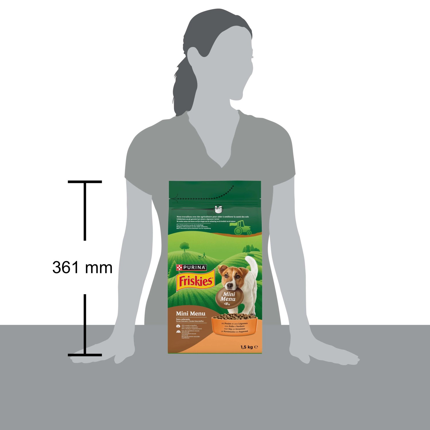 Cibo secco per cani Purina Friskies Mini Menù con pollo e verdure adulto 1,5 kg_3