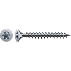 Vite universale a testa svasata Spax, Ø 3,5 x 25 mm, azionamento T-Star plus, 25 pezzi